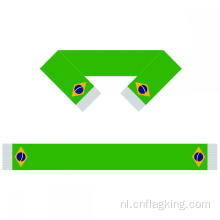 Brazilië Nationale Vlag Voetbalteam Sjaal Voetbalfans Sjaal 15*150cm